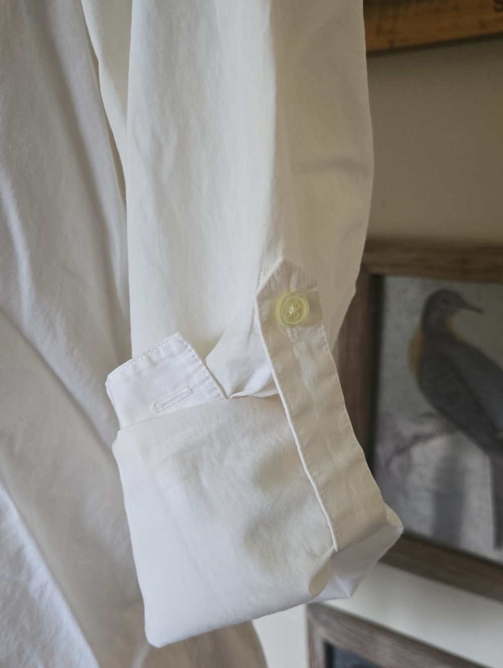 Banana Republic White Collared Shirt - Picture 2 of 8